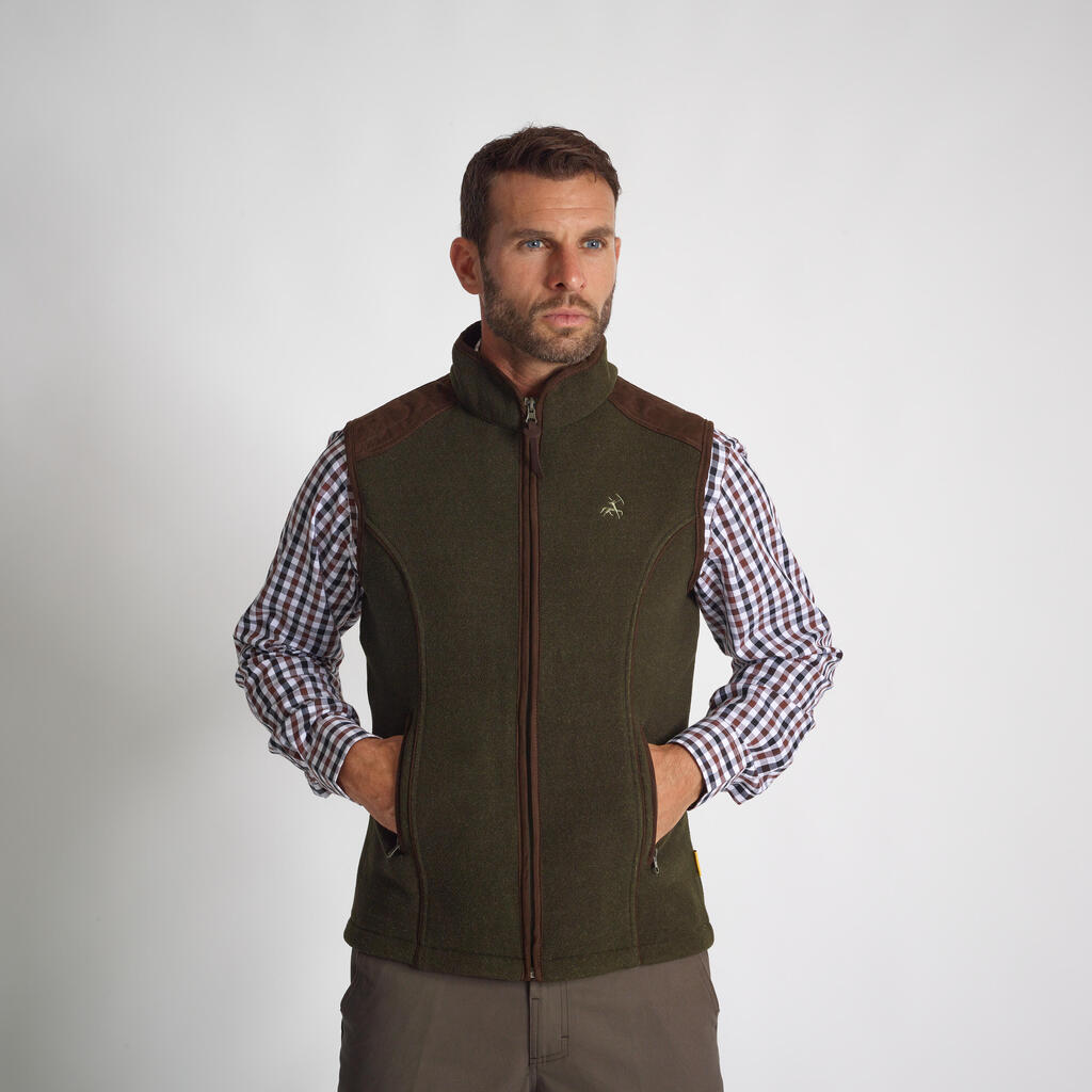 FLEECE GILET VERNEY CARRON PRESLY BROWN